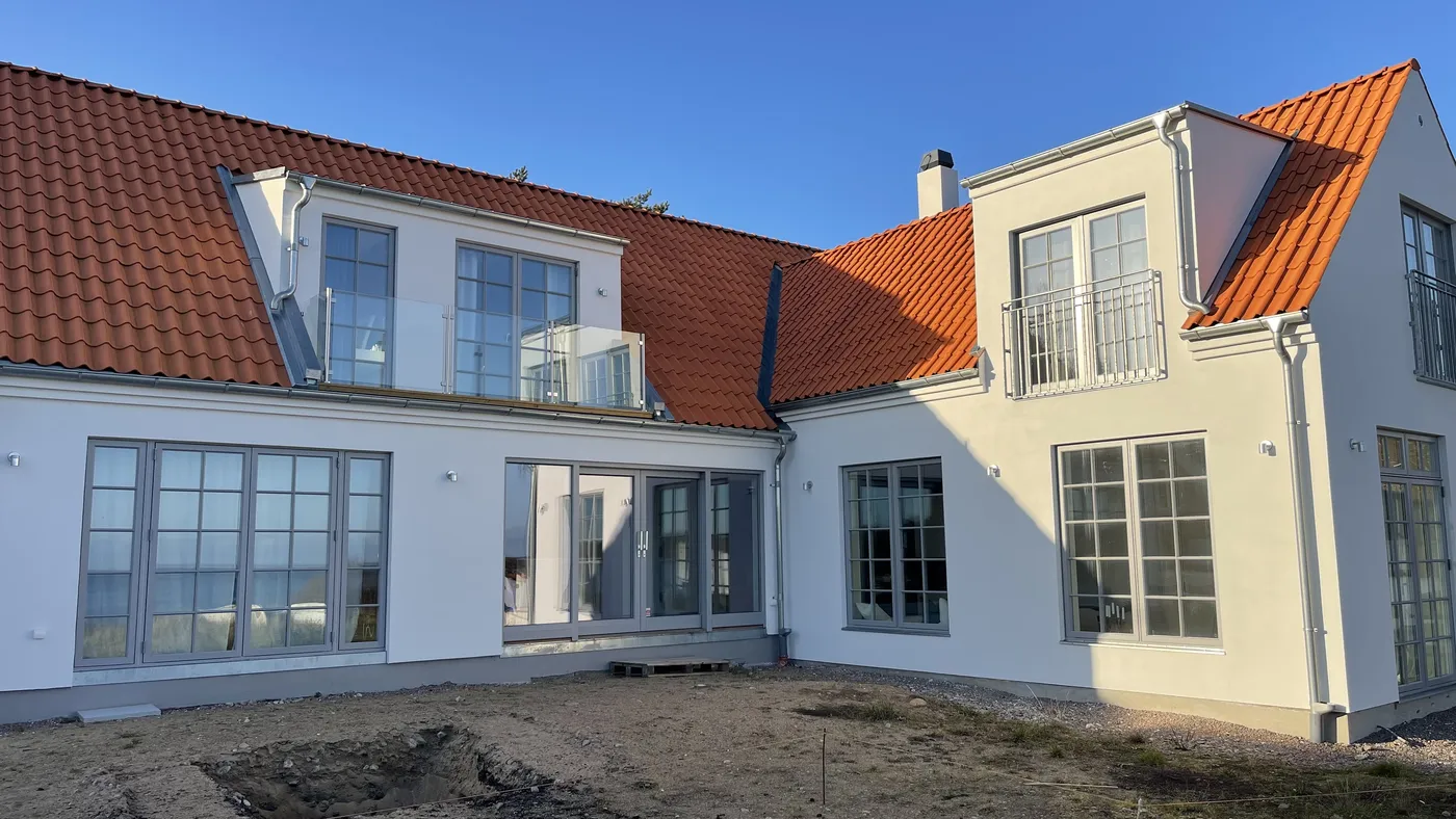 Tillbyggd villa i nordvästra Skåne